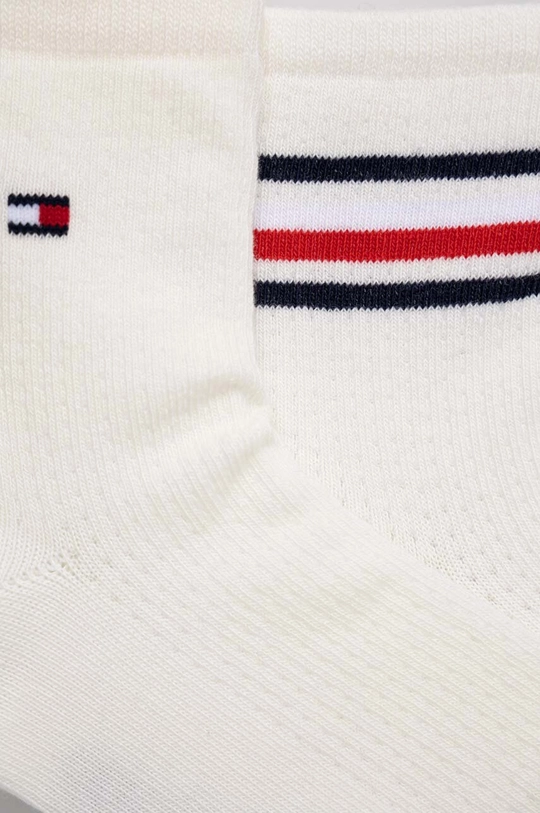 Otroške nogavice Tommy Hilfiger 2-pack bela