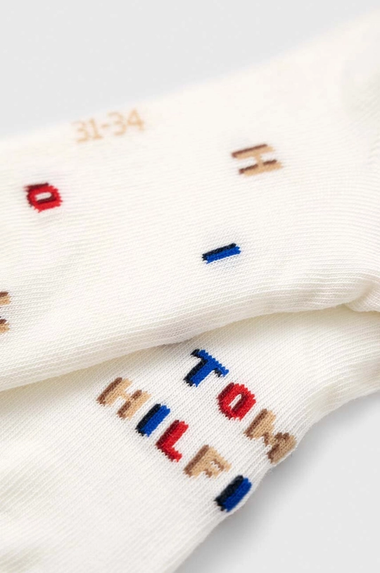 Tommy Hilfiger skarpetki dziecięce 2-pack beżowy