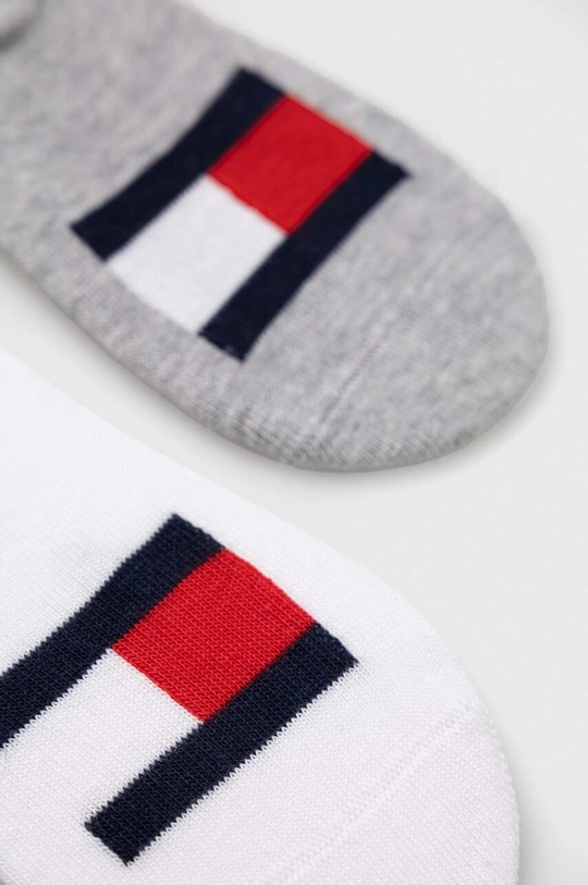 Otroške nogavice Tommy Hilfiger 2-pack siva