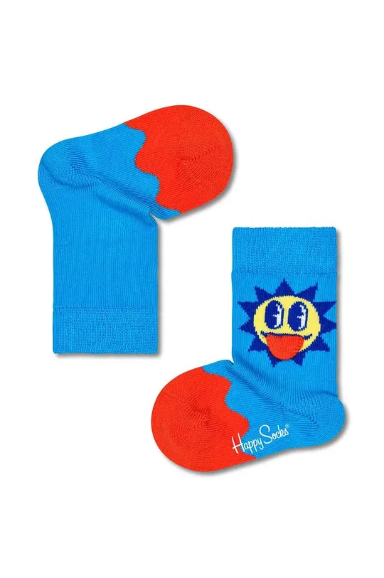 Detské ponožky Happy Socks Kids Sunny Day modrá