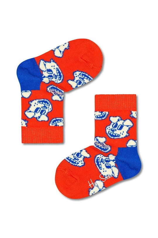 Happy Socks skarpetki dziecięce Kids Dog czerwony