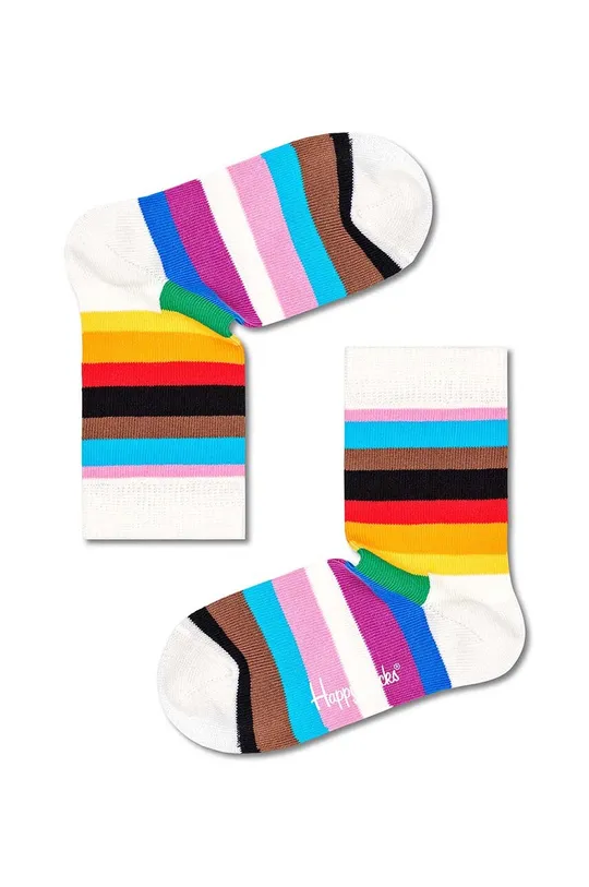 πολύχρωμο Παιδικές κάλτσες Happy Socks Kids Pride Stripe Παιδικά