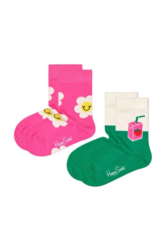 šarena Dječje čarape Happy Socks 2-pack Dječji