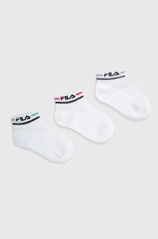 білий Дитячі шкарпетки Fila 3-pack Дитячий