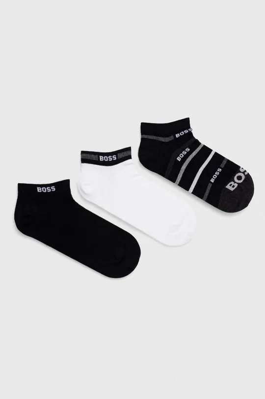 crna Čarape BOSS 3-pack Muški