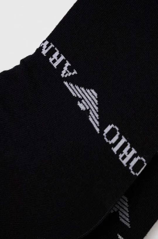 Κάλτσες Emporio Armani Underwear 2-pack μαύρο
