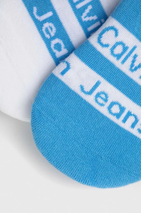 Короткие носки Calvin Klein 2 шт голубой
