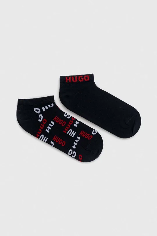 σκούρο μπλε Κάλτσες HUGO 2-pack Ανδρικά