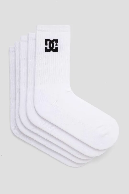 λευκό Κάλτσες DC 5-pack Ανδρικά