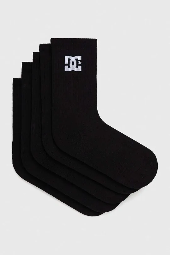 μαύρο Κάλτσες DC 5-pack Ανδρικά