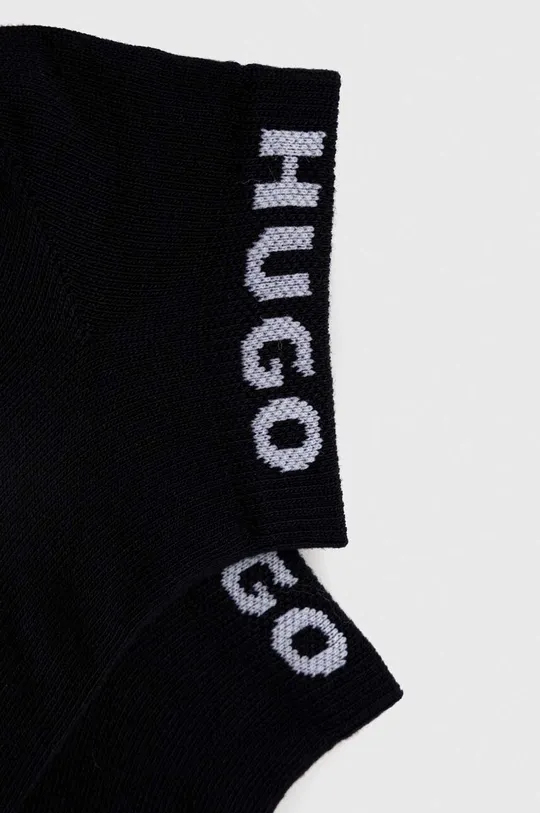 Čarape HUGO 3-pack crna