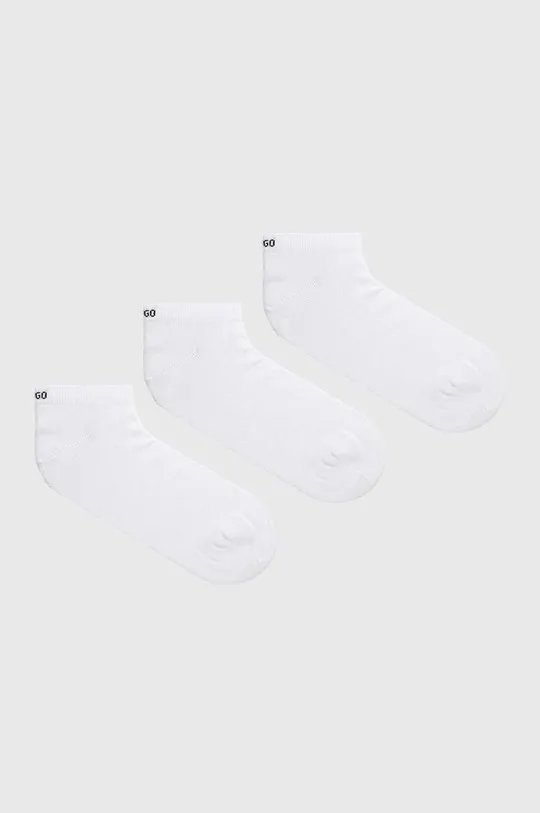 biela Ponožky HUGO 6-pak Pánsky