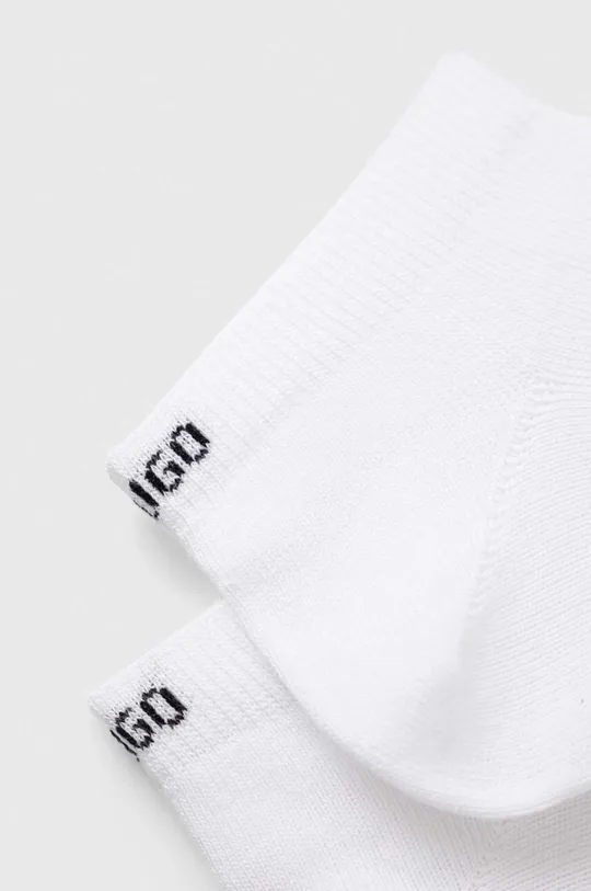 Ponožky HUGO 6-pak biela