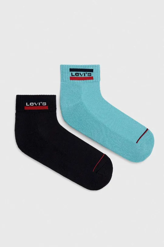 σκούρο μπλε Κάλτσες Levi's 2-pack Ανδρικά