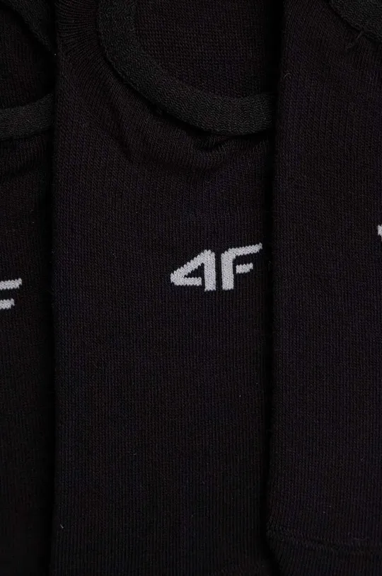 Κάλτσες 4F 3-pack μαύρο