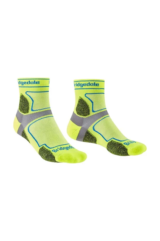 zelená Ponožky Bridgedale Ultralight T2 Coolmax Sport 3/4 Pánsky