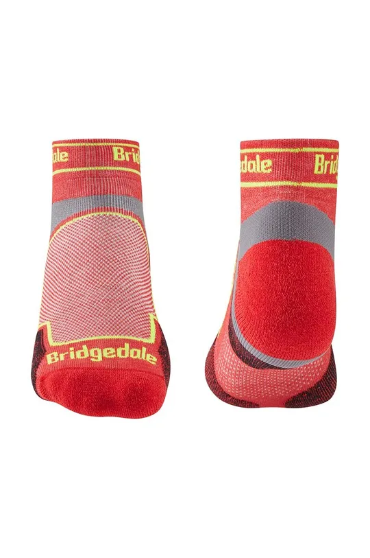 Čarape Bridgedale Ultralight T2 Coolmax Low crvena
