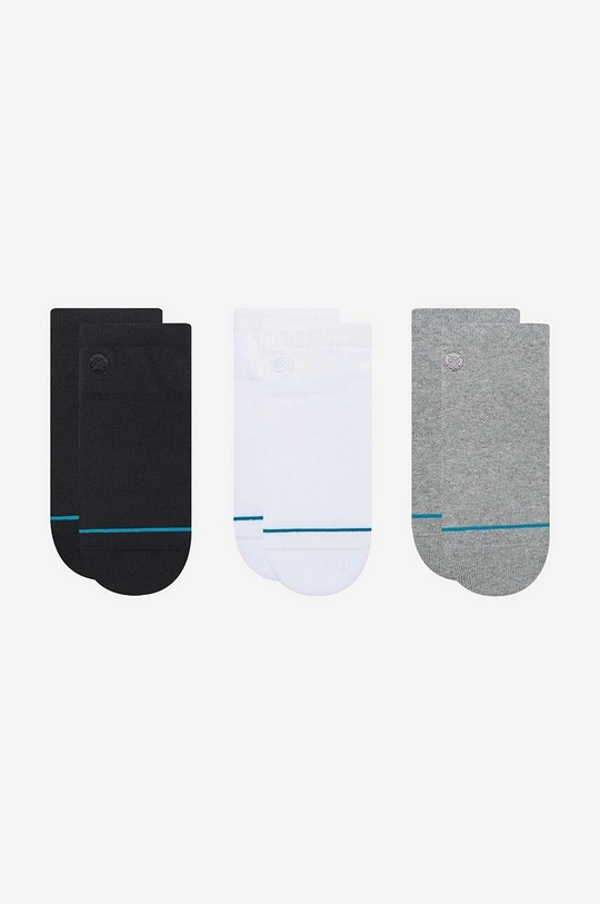 барвистий Шкарпетки Stance Icon Low 3-pack Чоловічий