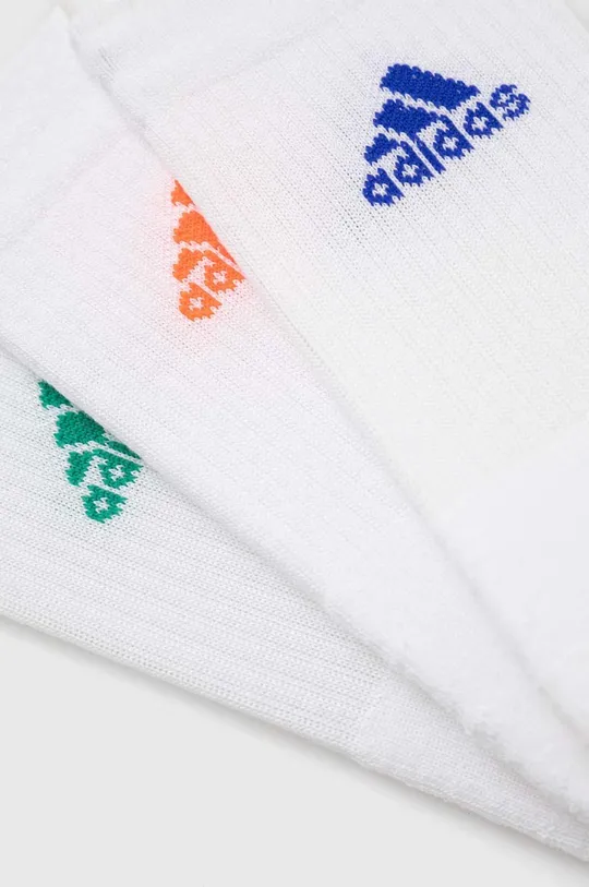 Κάλτσες adidas Performance 3-pack λευκό
