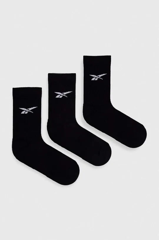 μαύρο Κάλτσες Reebok Classic 3-pack Unisex