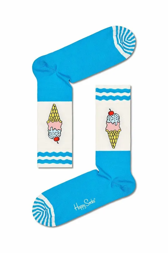 τιρκουάζ Κάλτσες Happy Socks Ice Cream Unisex