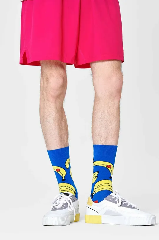 Κάλτσες Happy Socks Banana μπλε