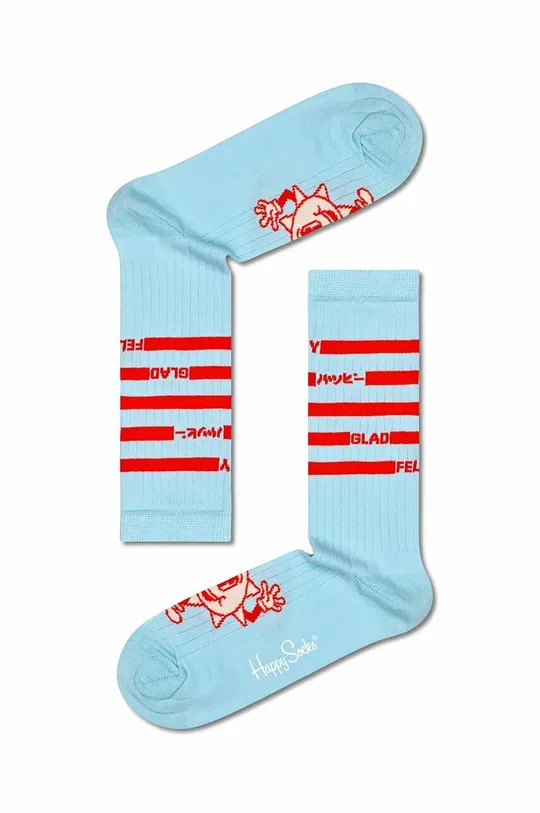 μπλε Κάλτσες Happy Socks Happy Unisex