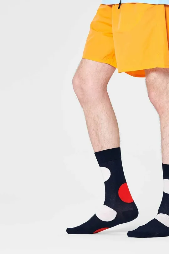 Κάλτσες Happy Socks Jumbo Dot  86% Βαμβάκι, 12% Πολυαμίδη, 2% Σπαντέξ
