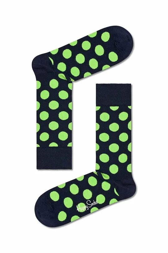 σκούρο μπλε Κάλτσες Happy Socks Big Dot Unisex