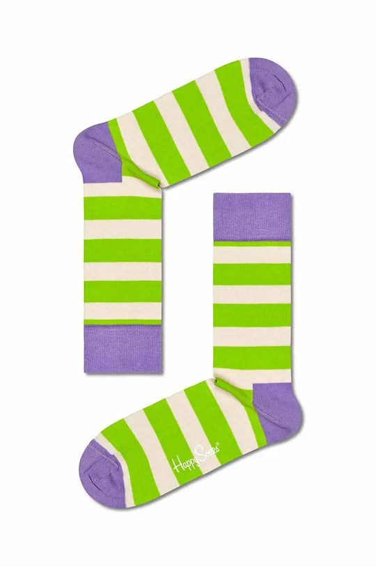πράσινο Κάλτσες Happy Socks Stripe Unisex