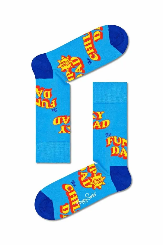 τιρκουάζ Κάλτσες Happy Socks Number One Dad Unisex