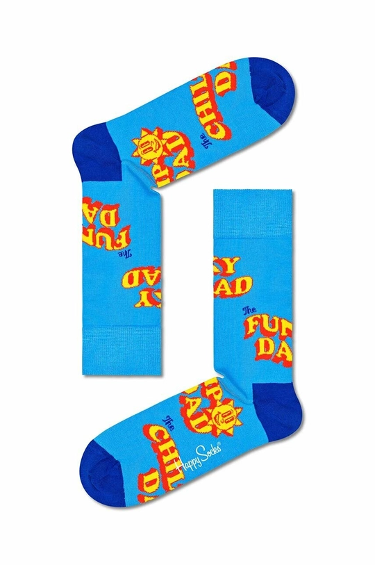 türkiz Happy Socks zokni Number One Dad Uniszex