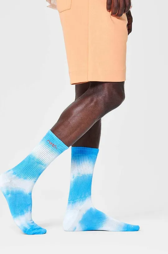 Κάλτσες Happy Socks Blue Est 2008  66% Βαμβάκι, 32% Πολυαμίδη, 2% Σπαντέξ