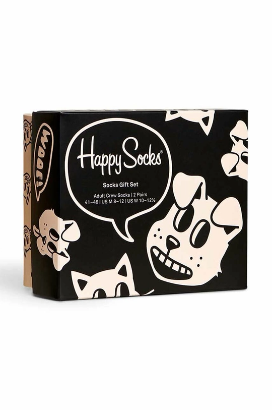 viacfarebná Ponožky Happy Socks Petss 2-pak Unisex