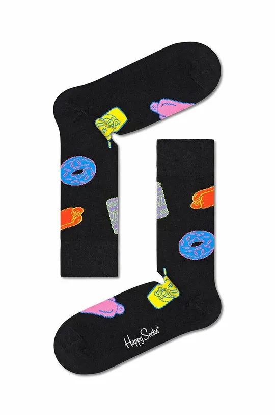 чорний Шкарпетки Happy Socks X SIMPSONS Unisex