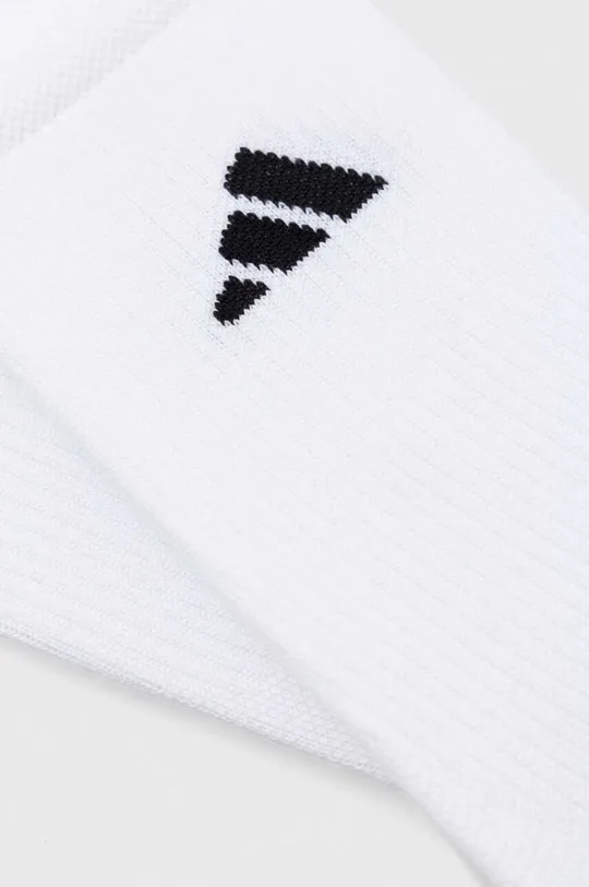 Κάλτσες adidas Performance Football Crew Light λευκό