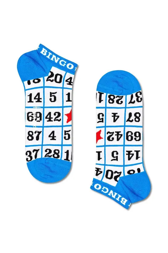 modra Nogavice Happy Socks Bingo Low Sock Unisex