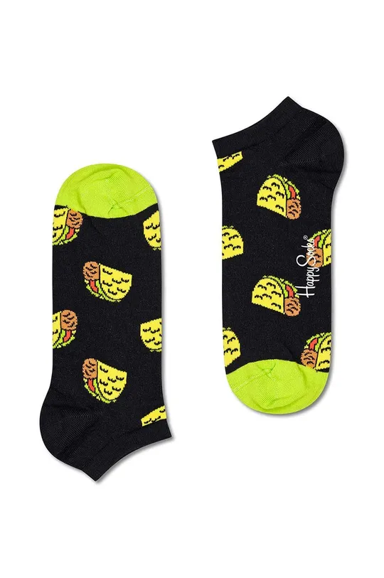 μαύρο Κάλτσες Happy Socks Taco Low Sock Unisex