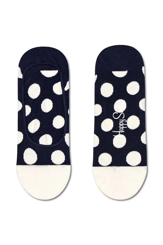 σκούρο μπλε Κάλτσες Happy Socks Big Dot Liner Sock Unisex