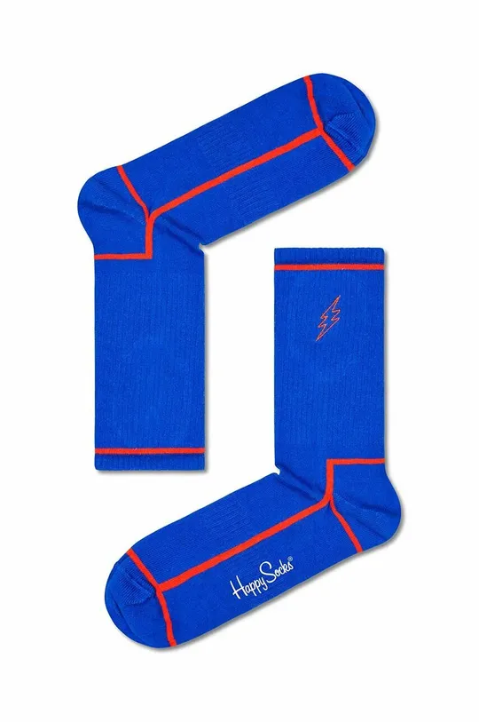 σκούρο μπλε Κάλτσες Happy Socks Flash Unisex