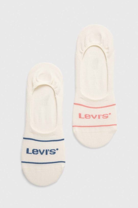 bílá Ponožky Levi's 2-pack Unisex