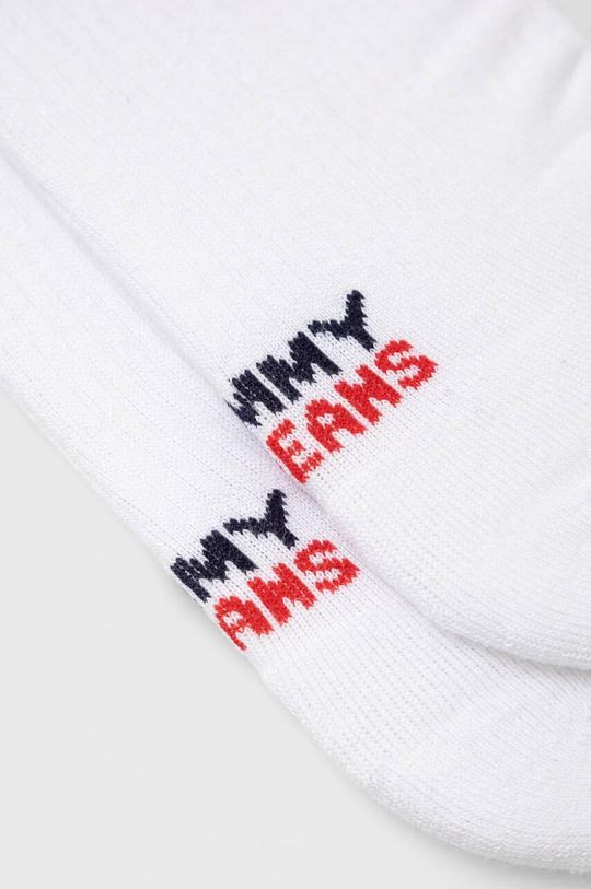 Ponožky Tommy Jeans bílá