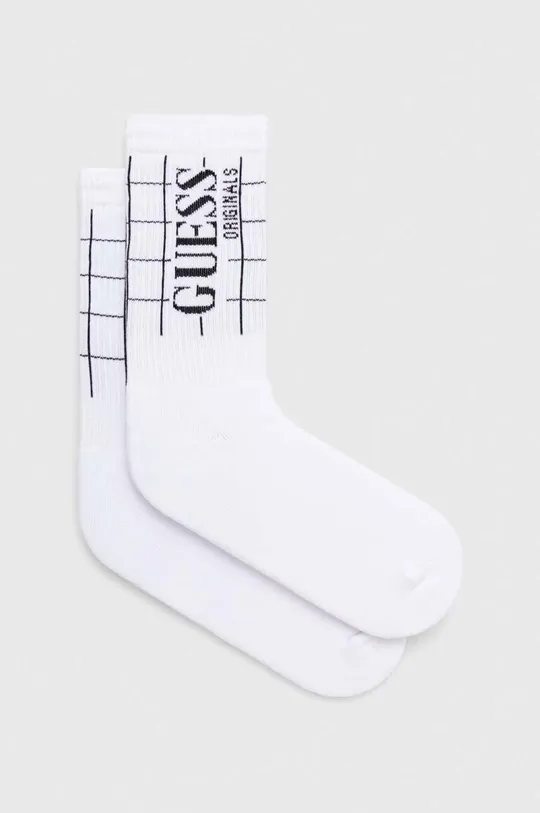 λευκό Κάλτσες Guess Originals Unisex