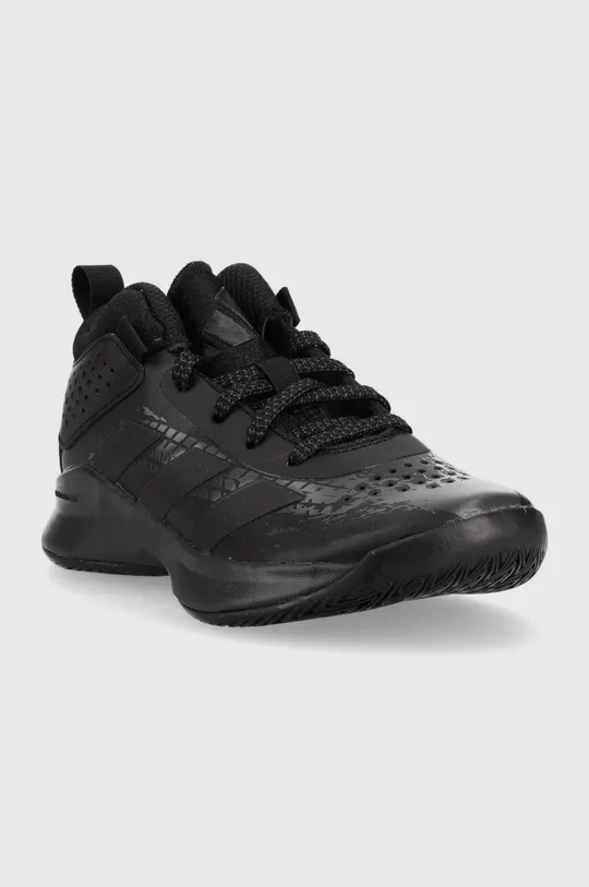 Παιδικά αθλητικά παπούτσια adidas Originals Cross Em Up 5 K Wid μαύρο
