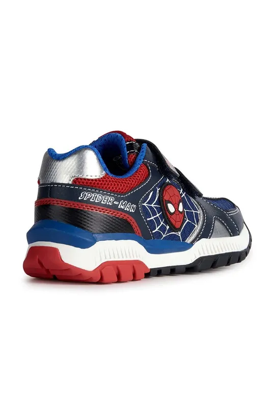 σκούρο μπλε Παιδικά αθλητικά παπούτσια Geox x Marvel