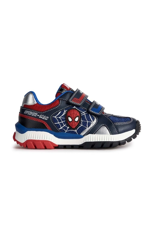 granatowy Geox sneakersy dziecięce x Marvel Chłopięcy