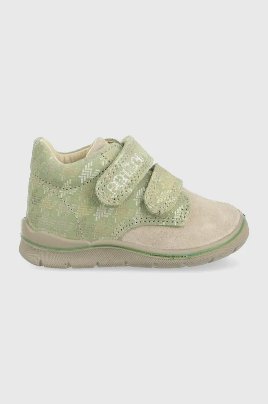 зелений Дитячі шкіряні туфлі Primigi Для хлопчиків
