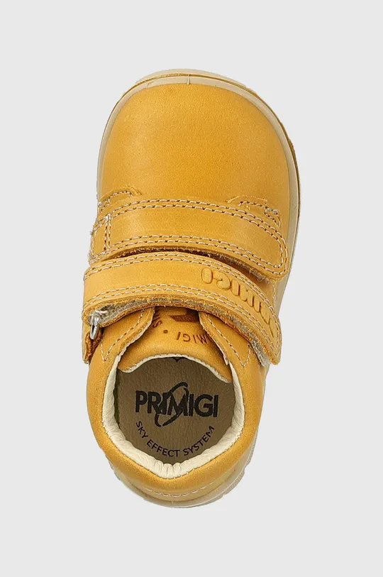 жовтий Дитячі шкіряні туфлі Primigi