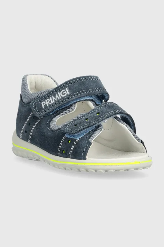 Detské semišové sandále Primigi modrá