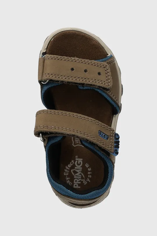 hnedá Detské semišové sandále Primigi